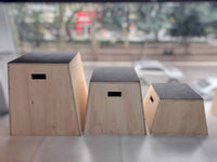 Kit caixa de saltos com 3 caixas